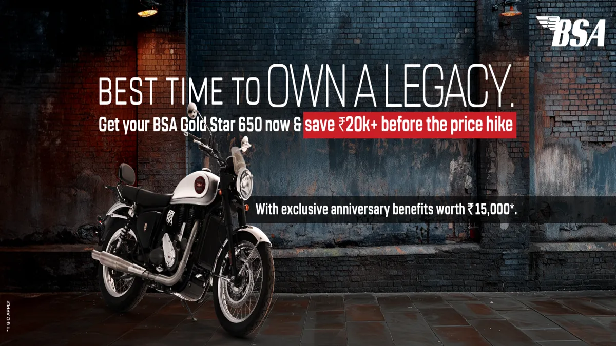 top 5 alternatives to Royal Enfield, including Jawa, Yezdi, Honda H’ness, Benelli Imperiale and BSA Gold Star.