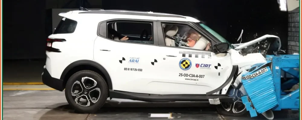 Citroen C3 Aircross 5-star safety