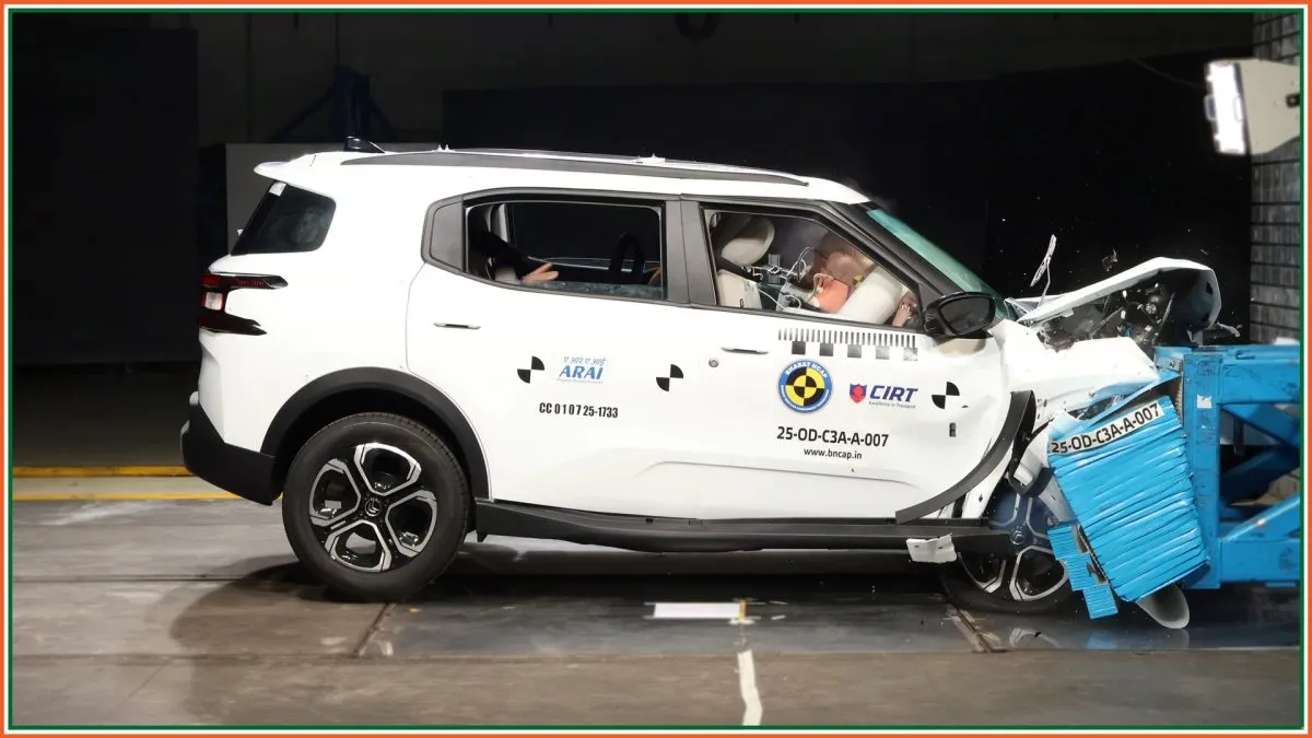 Citroen C3 Aircross 5-star safety
