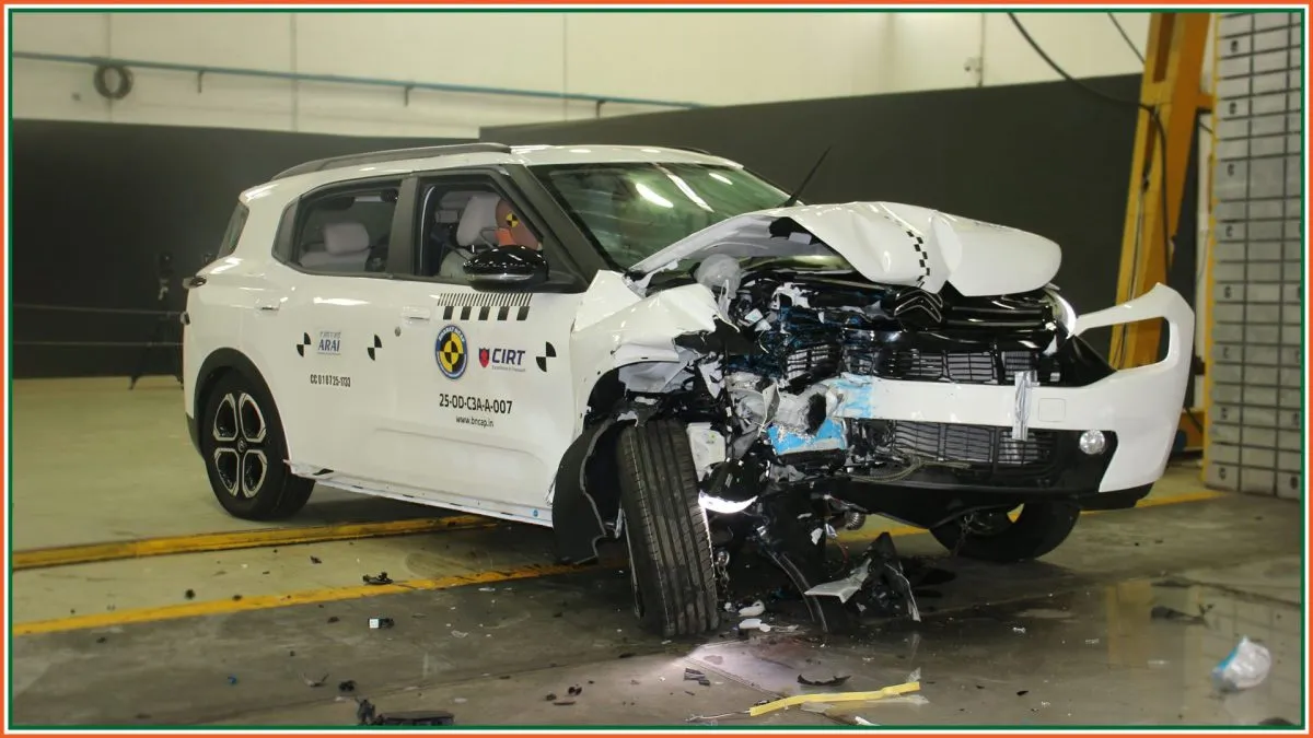 Citroen Aircross 5-star safety