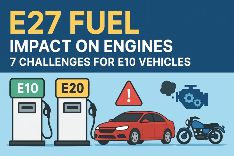 E20 fuel impact on engines