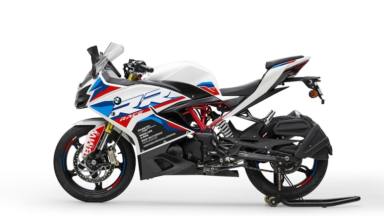 New BMW G 310 RR Limited Edition motorcycle with exclusive decals, full fairing design, and special 1/310 badging launched in India.