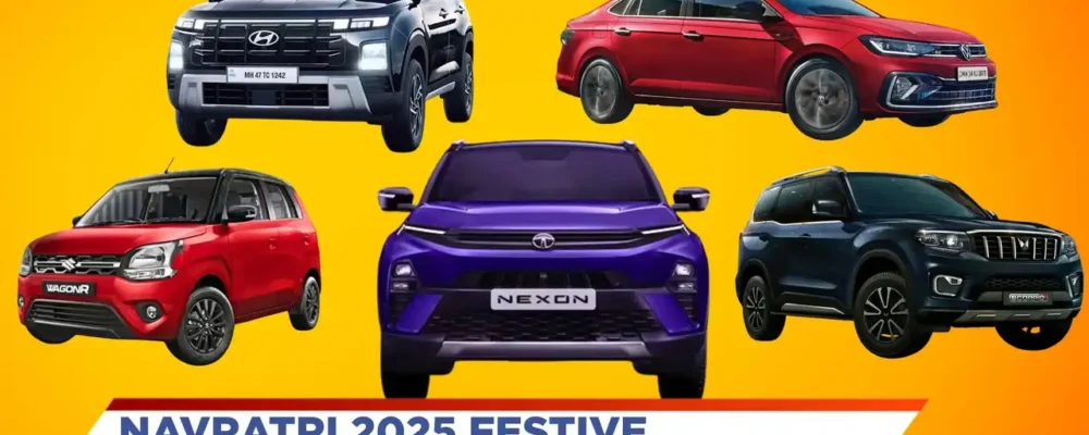 Massive Savings: 100+ GST and Navratri Price Reductions by Car Brands in India 2025