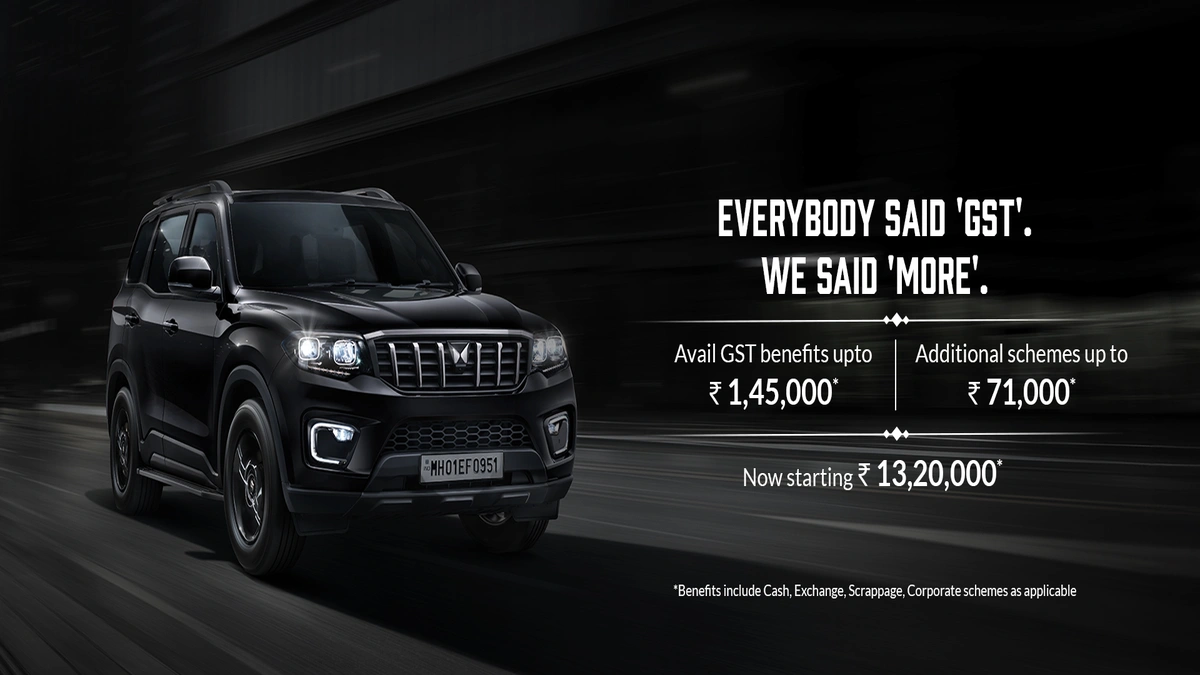 Mahindra Scorpio N discounts September 2025