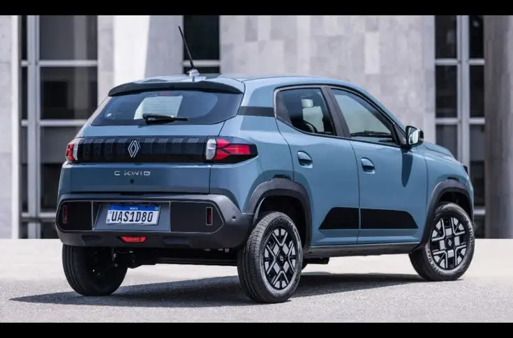 Renault Kwid EV Brazil E-Tech compact hatch specs and claimed 180 km range