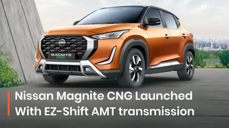 Nissan Magnite AMT CNG retrofit kit launched