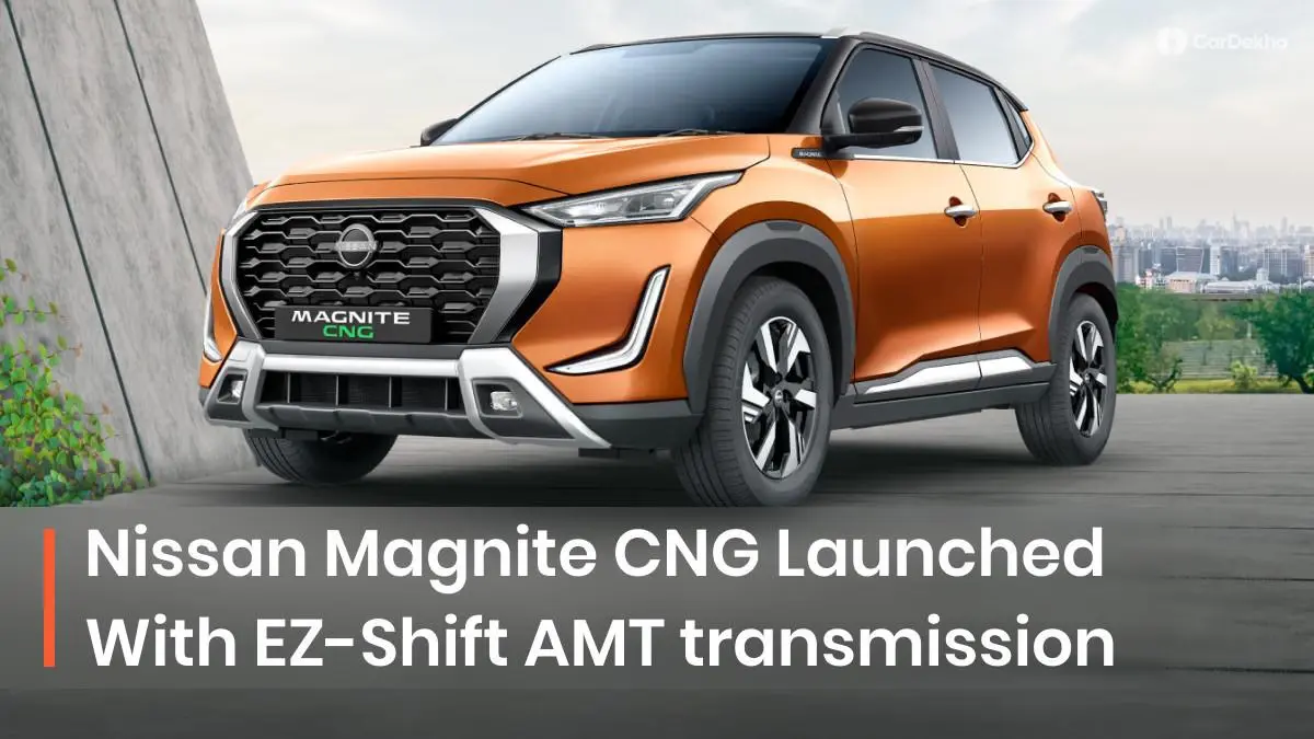 Nissan Magnite AMT CNG retrofit kit launched