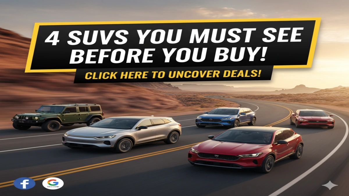Top 4 Upcoming SUV Launches in Nov Dec 2025