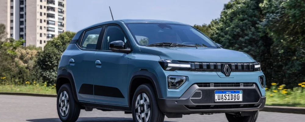 Renault Kwid EV Brazil E-Tech compact hatch specs and claimed 180 km range