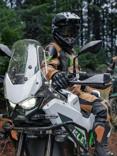 Kawasaki KLE 500 adventure bike