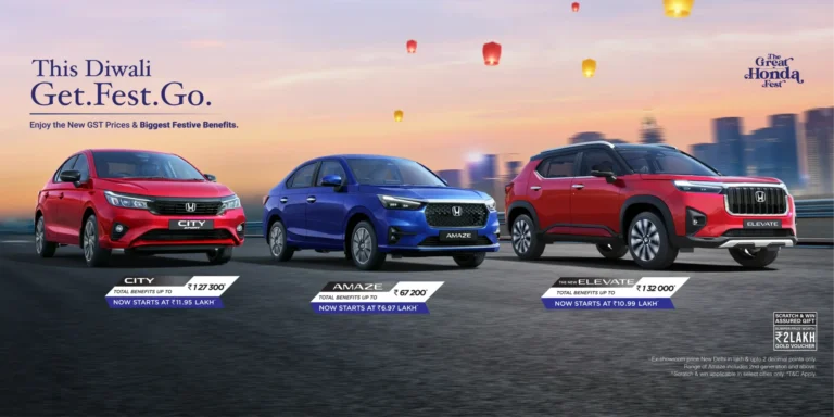 Honda Diwali Offers 2025 in October
