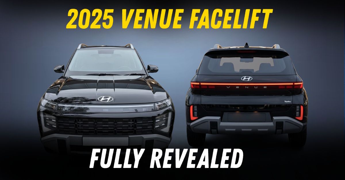 Hyundai Venue 2025 Teaser Unveiled