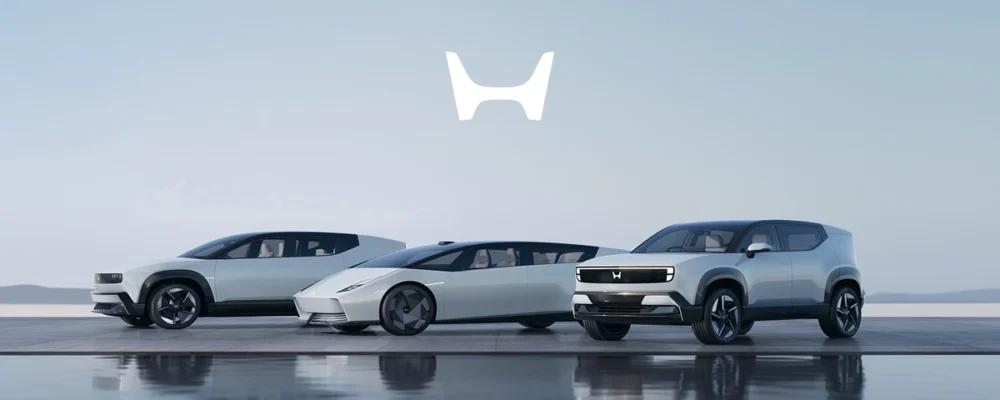 Honda 0 α EV revealed prototype front view Japan Mobility Show