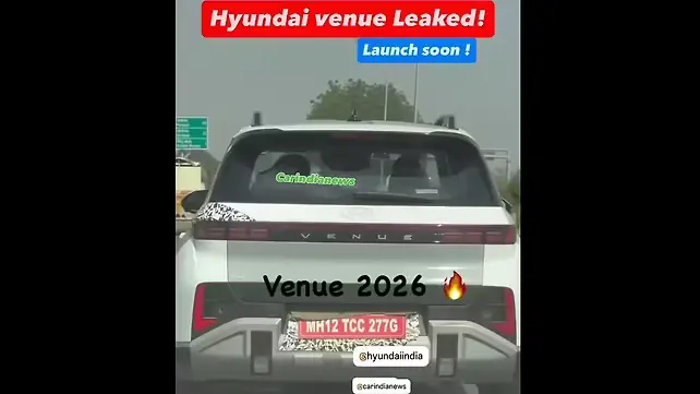 Hyundai New Venue 2025 India front three-quarter view
