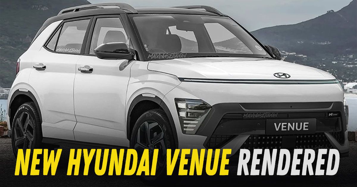 New Gen Hyundai Venue 2025 India Launching on Nov 4 – Design, Features & Price Revealed