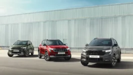 Kia Sonet HTK Optional Diesel front view with bold grille