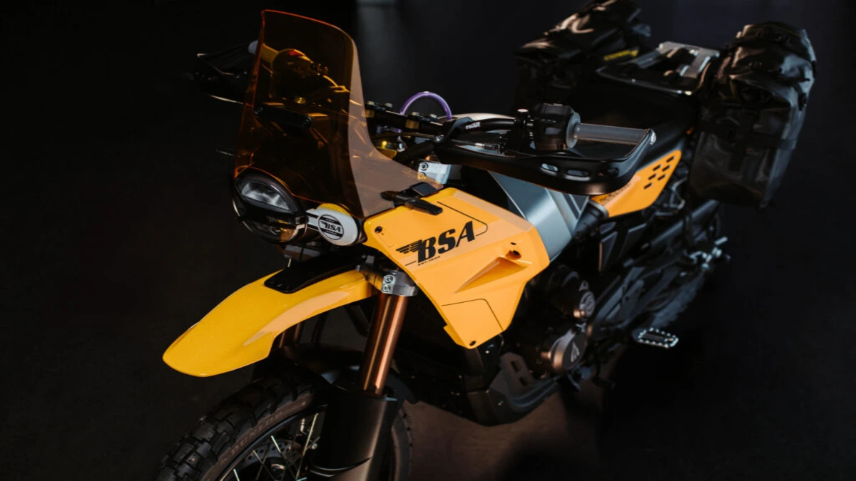 BSA Thunderbolt adventure bike unveiled