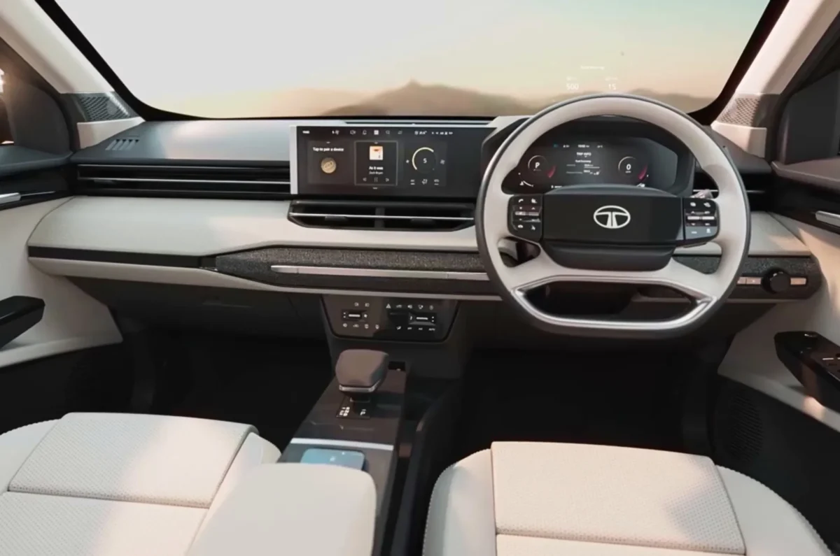 Tata Sierra Mid-Spec Variant Teaser