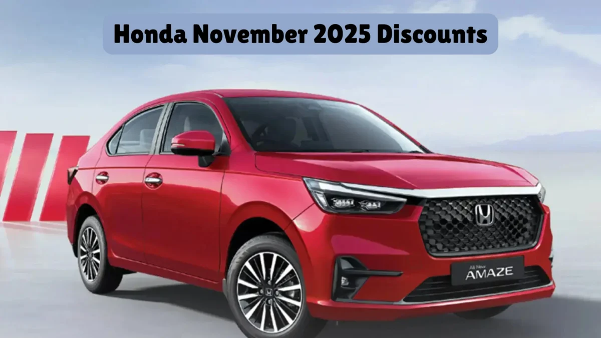 Honda India Launches Massive November 2025 Offers