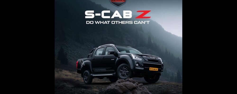Isuzu S-Cab Z Dark Series Revealed