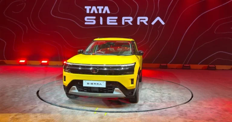 New-Gen Tata Sierra Launched in India at ₹11.49 Lakh