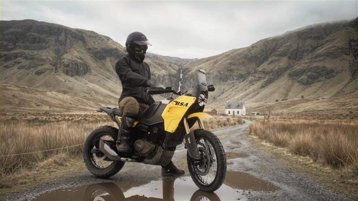 BSA Thunderbolt adventure bike unveiled
