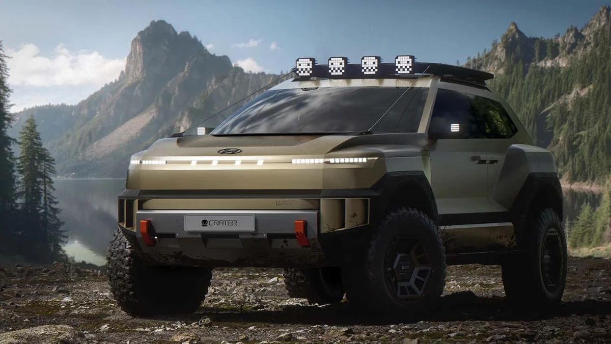 Hyundai CRATER Concept Unveiled: New Rugged Compact Off-Road SUV