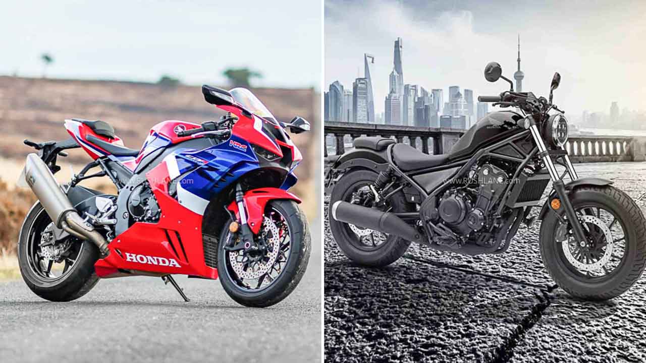 Honda Rebel 500 And Fireblade SP Removed From Website