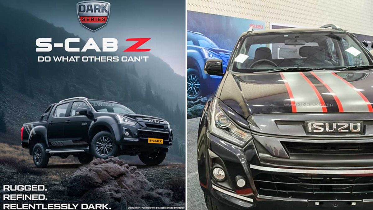 Isuzu S-Cab Z Dark Series Revealed